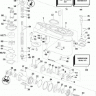 60 E60DSLINM Gearcase, f-type