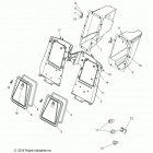 T16AAS/AAP SLINGSHOT ALL OPTIONS Body, storage compartments, rear