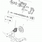 T16AAS/AAP SLINGSHOT ALL OPTIONS Brakes, caliper, rear