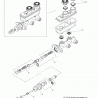 T16AAS/AAP SLINGSHOT ALL OPTIONS Brakes, master cylinder asm.