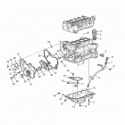 T16AAS/AAP SLINGSHOT ALL OPTIONS Engine, oil pump, pan, and related parts