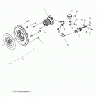 T16AAS/AAP SLINGSHOT ALL OPTIONS Drive train, clutch asm.