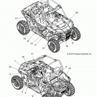 Z16VBA87A2/AB/L2/E87AB/AR/LB/AE/AS RZR 900 60 INCH ALL OPTIONS Кузов Наклейки