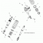 Z16VBA87A2/AB/L2/E87AB/AR/LB/AE/AS RZR 900 60 INCH ALL OPTIONS Задний аммортизатор