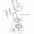 Z16VCE87AB/AR/AE/AS RZR 4 900 Body, seat asm. and slider