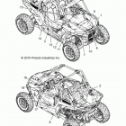 Z16VDE92NH RZR XP TURBO, MD Кузов Наклейки