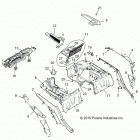 Z16VDE92NH RZR XP TURBO, MD Корпус, задняя стойка и крылья