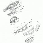 Z16VDE99AF/AM/LM/M99AM RZR XP 1000 Корпус,Двери