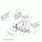 Z16VDE99AF/AM/LM/M99AM RZR XP 1000 Двигатель, выхлопная система