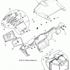 Z16VDE99FM/NM RZR XP 1000 EU/MD Body, dash and glovebox