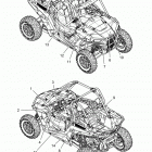 Z16VDE99FM/NM RZR XP 1000 EU/MD Кузов Наклейки
