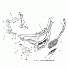 Z16VFE92AE/AH/AS/AW RZR XP 4 TURBO Body, front bumper