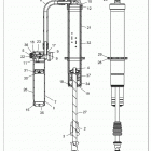 Z16VFE92AE/AH/AS/AW RZR XP 4 TURBO Задний аммортизатор 1