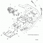 Z16VFE99AF/AS/AM/M99AM RZR XP 4 1000 Accessory, front bumper, w  /  winch