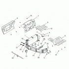 Z16VFE99AF/AS/AM/M99AM RZR XP 4 1000 Двигатель, выхлопная система