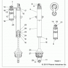 Z16VFE99AF/AS/AM/M99AM RZR XP 4 1000 Передний аммортизатор