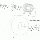R15YAV17AA/AF/BA/BF RZR 170 Колеса перед