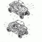Z15VAA87/E87/X87 RZR 900 50/55 INCH ALL OPTIONS Кузов Наклейки
