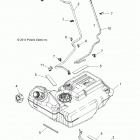 Z15VBA87AJ/LJ/E87AK/AM/AT/LT/AL/AV RZR 900 60 INCH ALL OPTIONS Топлевный бак