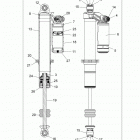 Z15VBA87AJ/LJ/E87AK/AM/AT/LT/AL/AV RZR 900 60 INCH ALL OPTIONS Передний аммортизатор