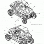 Z15VBE87FK/JK RZR 900 60 INCH PS INTL Кузов Наклейки