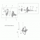 Z15VBE87FK/JK RZR 900 60 INCH PS INTL Engine, cooling, waterpump
