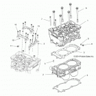 Z15VBE87FK/JK RZR 900 60 INCH PS INTL Головка и цилиндр двигателя