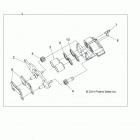 Z15VBE87FK/JK RZR 900 60 INCH PS INTL Передние колодки