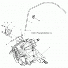 Z15VCE87AT/AV RZR 4 900 Крепеж КПП