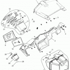 Z15VDE99AT/AL/AV/AW/LP/EW/AO/AP/AZ/NV/NW/K99AA/AU RZR XP 1000 Body, dash and glovebox