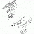 Z15VDE99AT/AL/AV/AW/LP/EW/AO/AP/AZ/NV/NW/K99AA/AU RZR XP 1000 Корпус,Двери