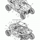 Z15VDE99FV RZR XP 1000 INTL Кузов Наклейки