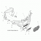 Z15VDE99FV RZR XP 1000 INTL Body, front bumper