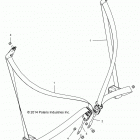 Z15VDE99FV RZR XP 1000 INTL Body, seat belt mounting