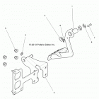 Z15VDE99FV RZR XP 1000 INTL Brakes, pedal and master cylinder