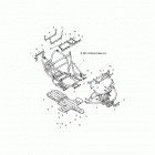 Z15VDE99FV RZR XP 1000 INTL Chassis, main frame and skid plates