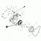 Z15VFE99AT/AV/AP RZR XP 4 1000 Engine, stator and flywheel