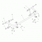 Z15VFE99AT/AV/AP RZR XP 4 1000 Подвеска, стабилизатор, задний