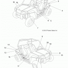 R14VA17AA/AF RZR 170 Кузов Наклейки