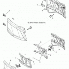 Z146T1EAM/EAW RZR XP 4 1000/PS Body, doors, rear