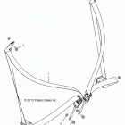 Z146T1EAM/EAW RZR XP 4 1000/PS Body, seat belt mounting