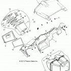 Z14ST1EFX RZR XP 1000 INTL Body, dash and glovebox