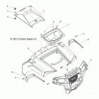 Z14VH76AC/AD/EAI/EAK/EAJ/EAL/EAW RZR 800 Работа кузова, капота и переднего кузова