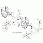 Z14XT9EAO RZR 4 900 Body, seat mounting and belts