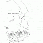 R13JT87AD/AL/9EAK/EAL/EAO/EAT/EAW/EAP RZR XP 900 EFI Топлевный бак