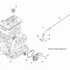 R13JT87AD/AL/9EAK/EAL/EAO/EAT/EAW/EAP RZR XP 900 EFI Engine, oil dipstick