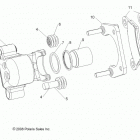 R13JT87AD/AL/9EAK/EAL/EAO/EAT/EAW/EAP RZR XP 900 EFI Задние тормозные  колодки