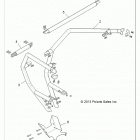 R13JT87AD/AL/9EAK/EAL/EAO/EAT/EAW/EAP RZR XP 900 EFI Chassis, cab frame extension kit