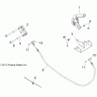 R13JT9EFX  RZR XP 900 EPS INTL Brakes, park brake
