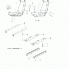 R13VA17AA/AB RZR 170 Body, seat, mounting and belts